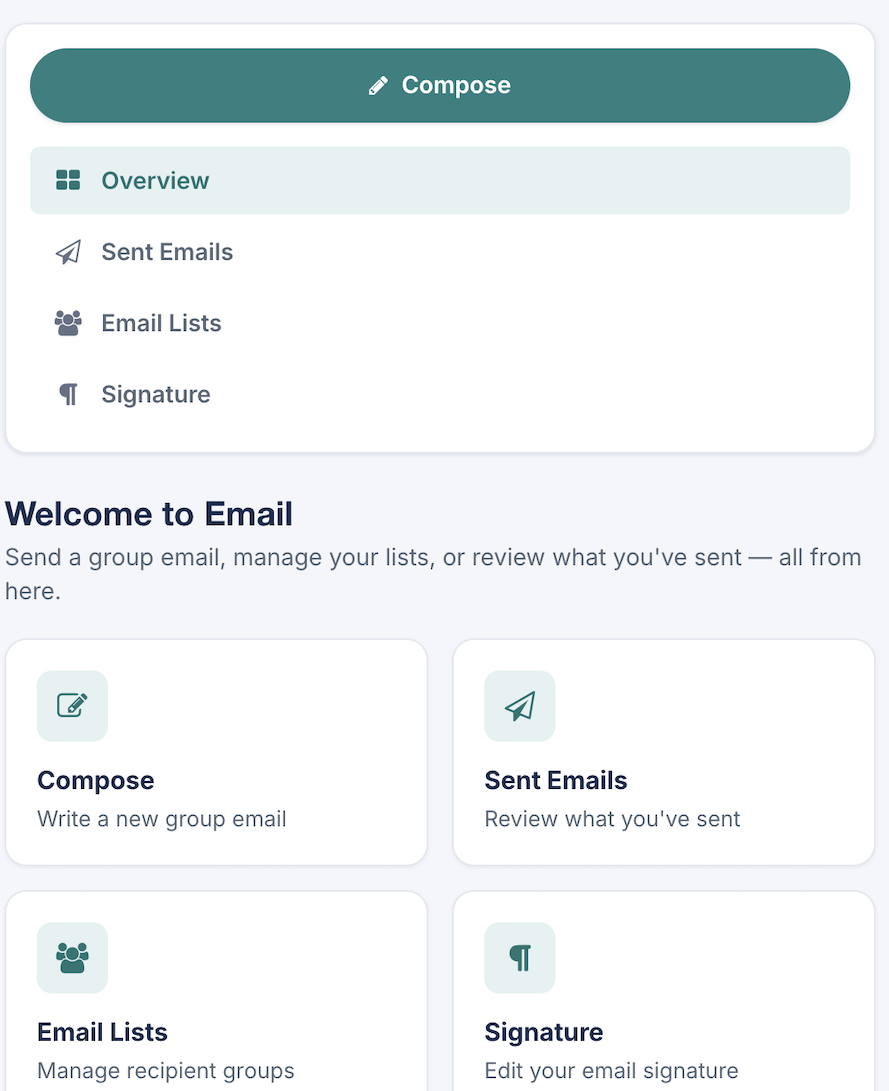 PBID Manager Mobile Email